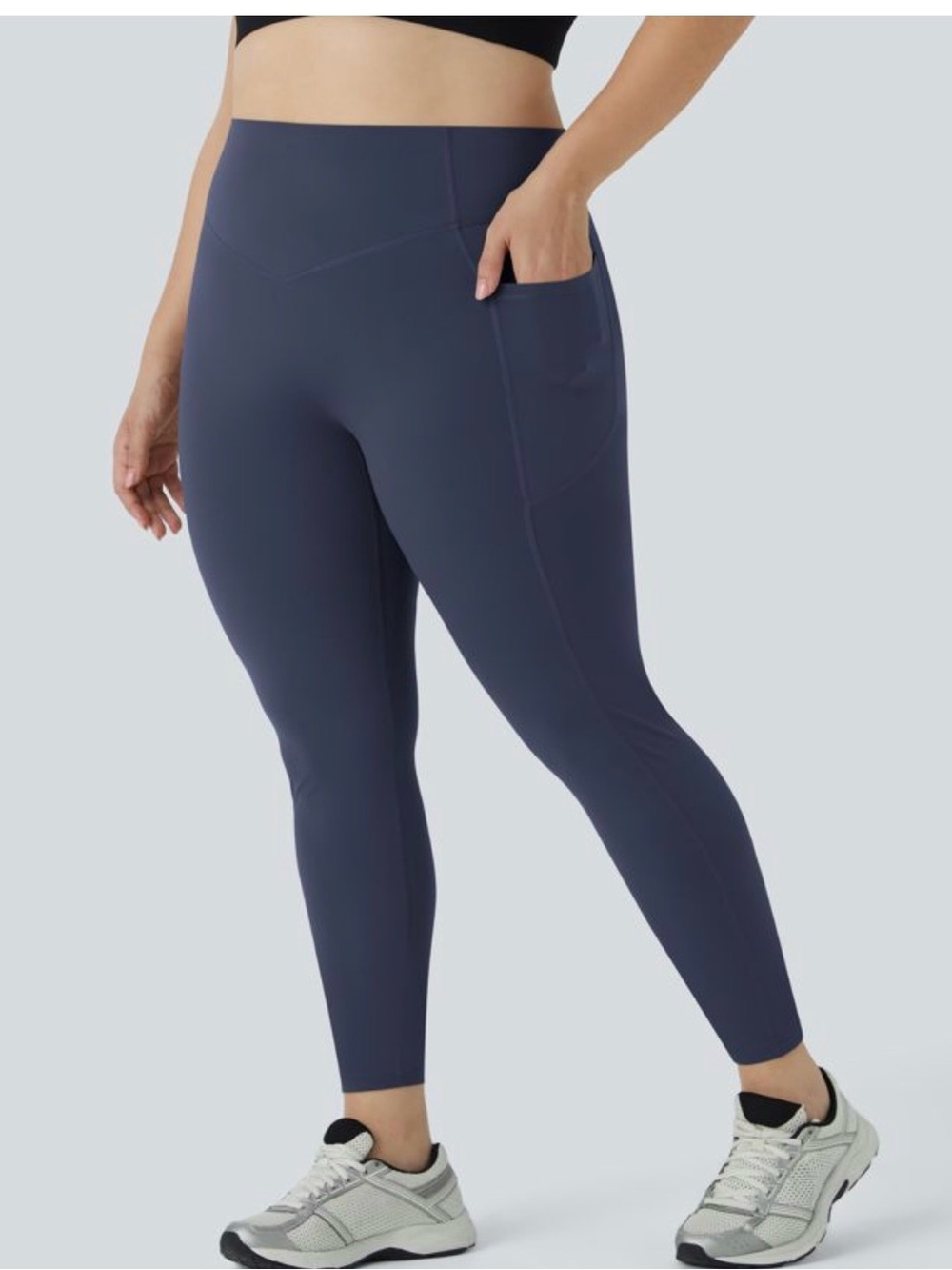 HALARA Slate High-Waist Pocket Leggings